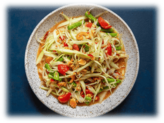 Som Tam Thai (Central Thai-Style Green Papaya Salad)